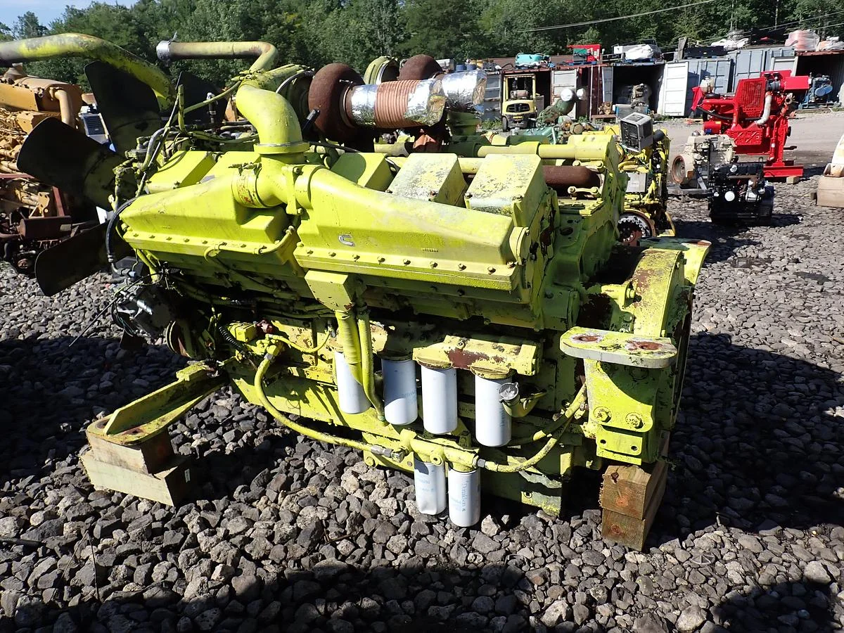 1993 Cummins KTA38 Turbo Diesel Engine CPL 809