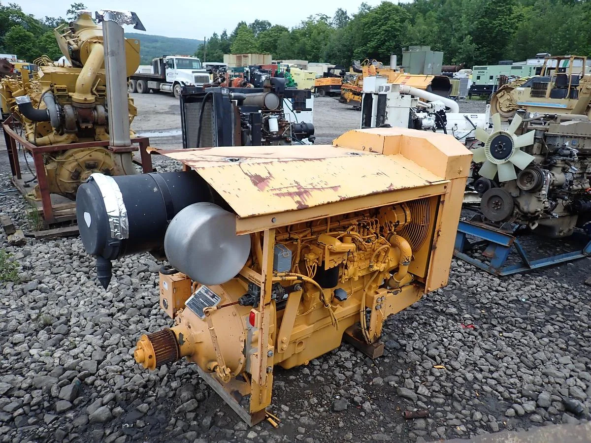 John Deere 6081AF001 Diesel Engine Power Unit W/ PTO CLUTCH!