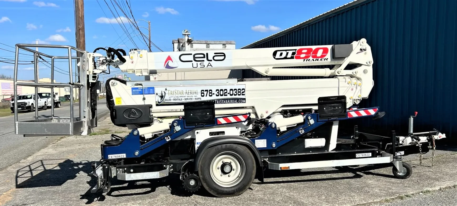 Cela DT80 Trailer